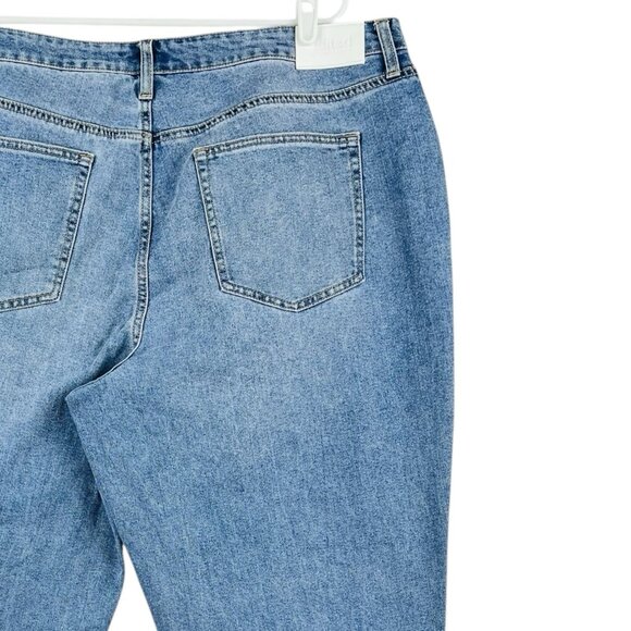 Edited by Remi Bader Women's Denim Jeans Plus Sz 20W Loose Fit Straight Leg NWT - Picture 6 of 12